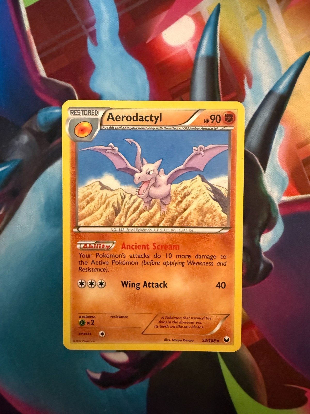 Aerodactyl 53/108 Dark Explorers LP