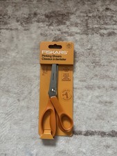 Fiskars Pinking Shears Stainless Steel Ergonomic Handle Ambidextrous