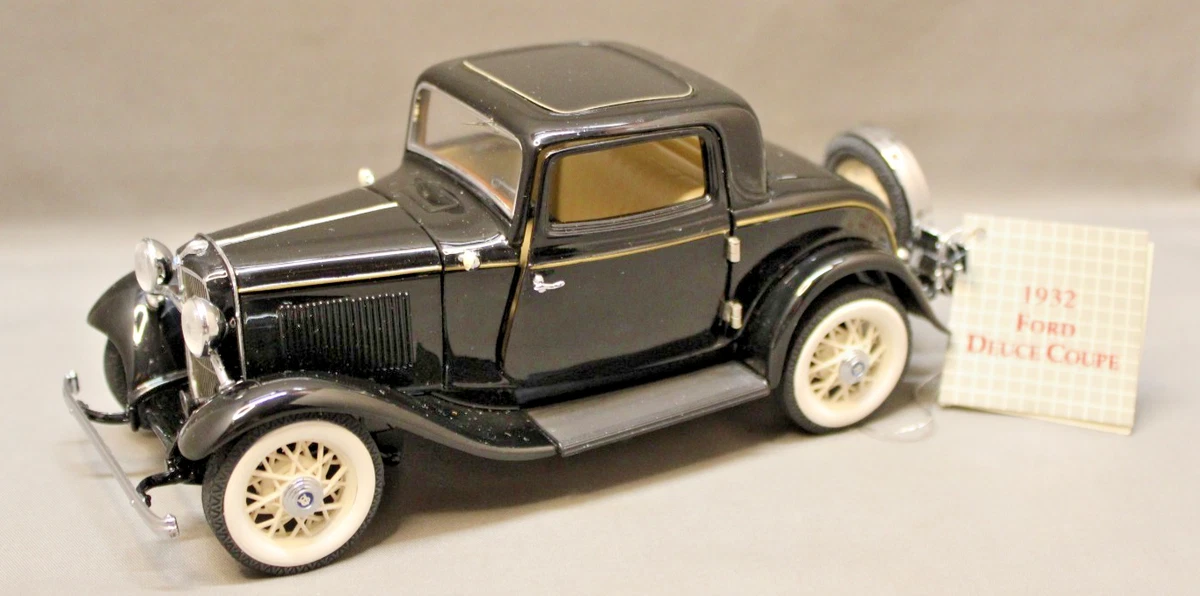 Franklin Mint - 1:24 - Ford Deuce Coupé V8 1932 Black - Catawiki