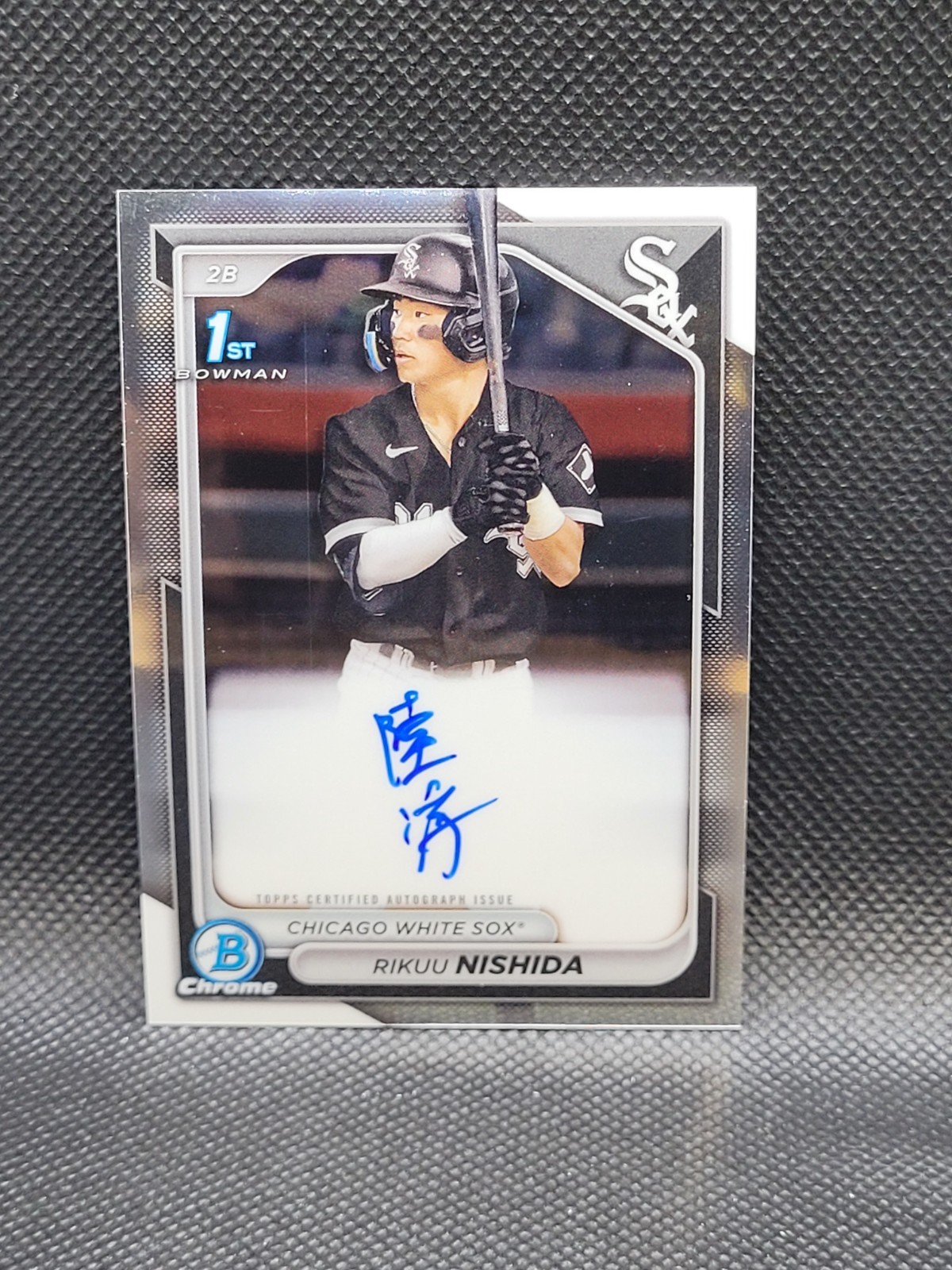 2024 Bowman Chrome RIKUU NISHIDA auto - RC - 1st - Chicago White Sox