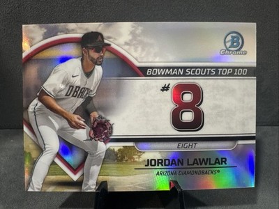Jordan Lawler  2023 Bowman  Scouts Top 100 Arizona Diamondbacks #BTP-8