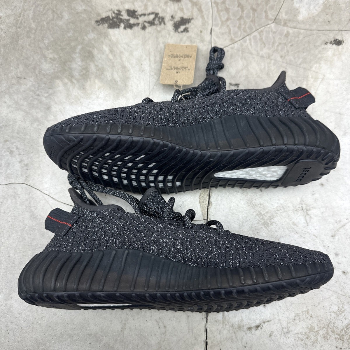 Size 8.5 - adidas Yeezy Boost 350 V2 Black Reflective for sale