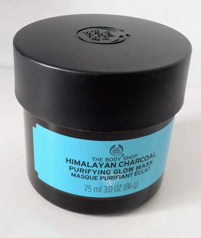 The Body Shop ~ Himalayan Charcoal Purifying Glow Mask ~ 75ml Jar ~ Brand New - Image 3 of 3