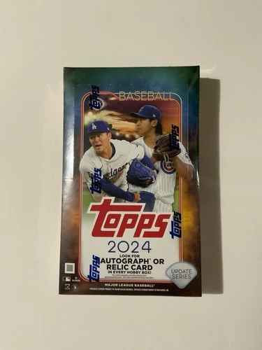 2024 Topps Update Series Baseball Factory Sealed Hobby Box