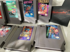 NES NINTENDO GAME LOT WIZARD & WARRIORS II WRATH BLACK MANTA SNAKE'S REVENGE EUC
