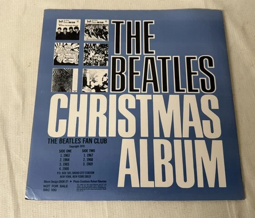 RARE BEATLES CHRISTMAS ALBUM ORIG 1970 FAN CLUB ONLY LP - SBC 100 - GROK IT