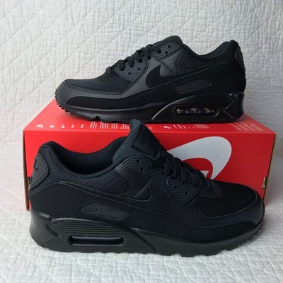 Nike Air Max 90 Shoes Men's SZ 10 Triple Black CN8490-003 | eBay