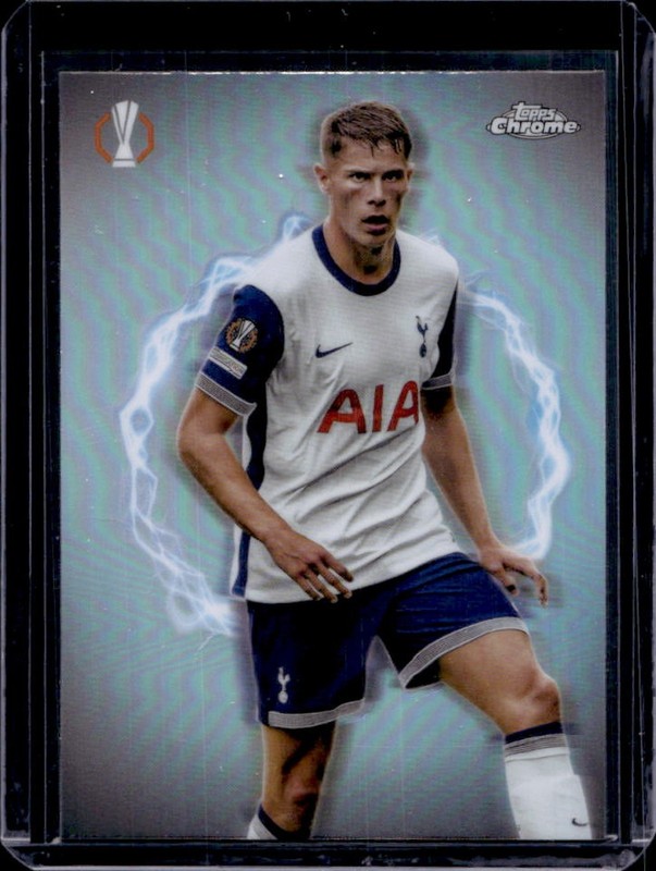 2024-25 Topps Chrome UEFA Micky van de Ven Circle of Power #CP-25 Tottenham