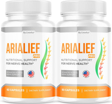  2 Pack Arialief Pro Capsules for Sciatica, Arialeaf Nutritional Support for Ne