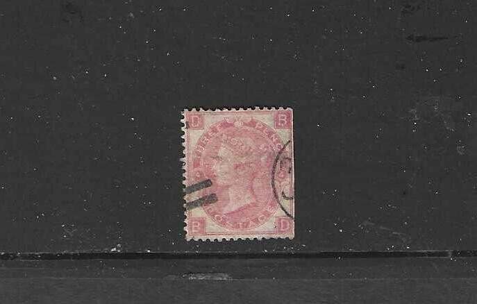 Queen Victoria- GB Scott 44  Plate 4- Catalogs $215-Buy -IT-Now below 5% Scott
