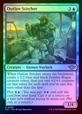 Nimble Brigand Foil (058) Outlaws of Thunder Junction OTJ MTG Magic