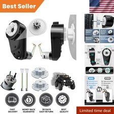 24V High-Speed Motor Gearbox Upgrade Kit for Power Wheels - Durable Steel Gears