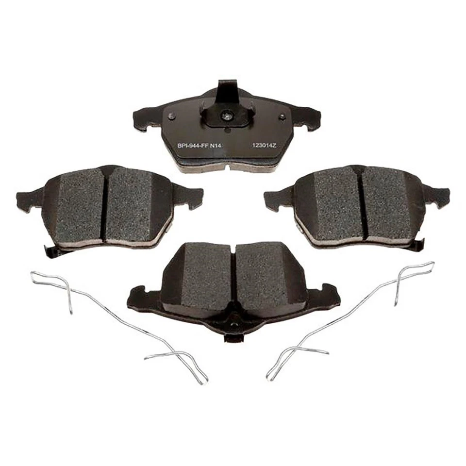 Pastillas de freno metálicas delanteras y traseras R-Line 2002 2001 Saturn L100 - Raybestos Foto 3 de 4