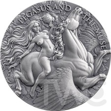 Pegasus And The Muse Celestial Beauty Silver Coin 2 Oz Cfa Cameroon 2026