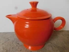 Vintage fiestaware Orange medium teapot