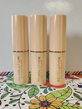 Revolution Makeup Base Fast Apply Stick Foundation F11 Three Pack NEW SEALED