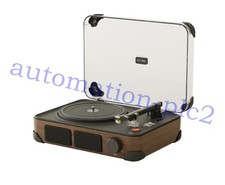 NEW syitren T400 Wood grain Vinyl record player Fast delivery