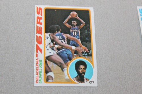 Caldwell Jones #103 1978 Topps card