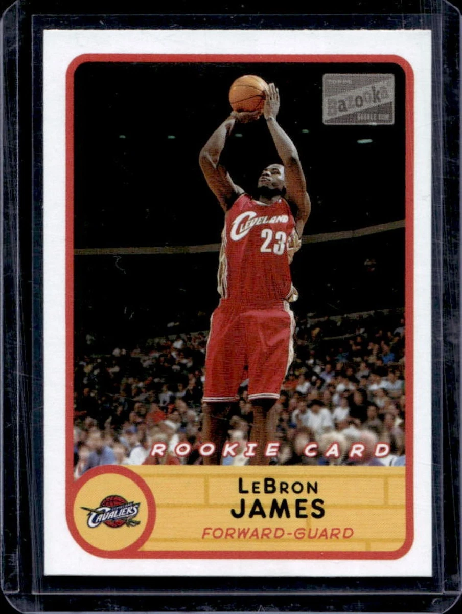Topps LeBron James Basketball Rookie ungraded Sports Trading Cards