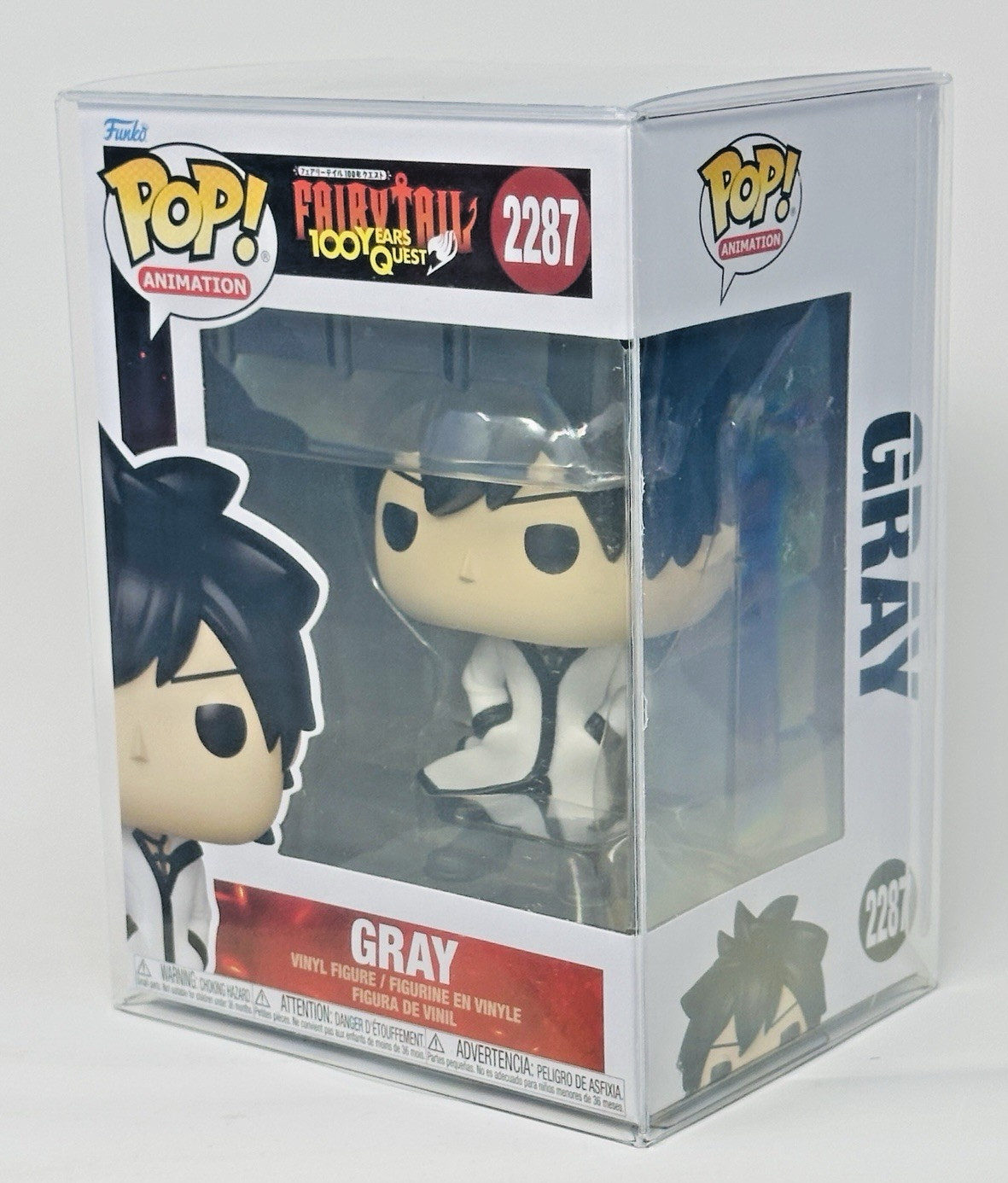 Funko Pop! Fairy Tail: 100 Years Quest - Gray #2287 with Protector - New