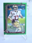 2025 Topps Chrome Football Green Refractor Brock Purdy Auto 54/99 BA-BP SF 49ERS