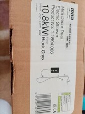 Mira Decor Dual Electric Shower - 10.8kW Black Onyx