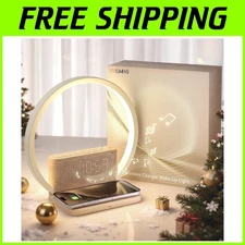 Bedroom Decor Gift - Sunrise Alarm Clock Wireless Charger