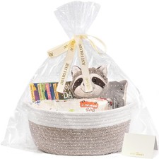Gift Basket Empty to Fill, Woven Baskets for Storage, Small Cute Basket for E...