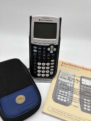 Texas Instruments TI-84 Plus Taschenrechner Grafikrechner Studium + Anleitung  