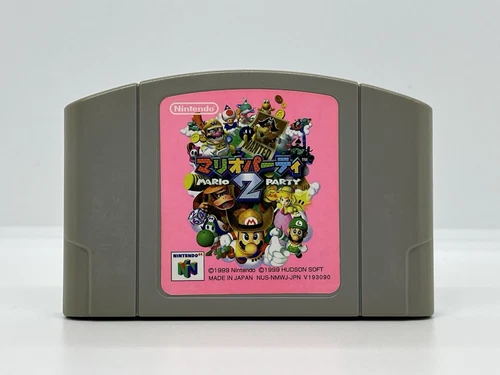 Mario Party 2 Nintendo 64 N64 Japanese Video Game Cartridge Tested
