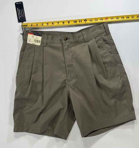 roundtree yorke New NWT Men’s Khaki shorts Size 33 - Picture 5 of 11