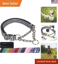 Dog Martingale Collar Reflective No Pull Large L
