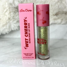 Lime Crime Wet Cherry Ultra Shine Lip Gloss Cherry Slime 3 ml 0.1 oz Vegan, NIB