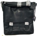 Rowallan 318395 Genuine Leather Messenger Satchel Shoulder Bag Black New