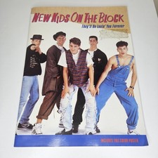 New Kids On The Block, They’ll Be Lovin’ You Forever, Picture Book + Posters 