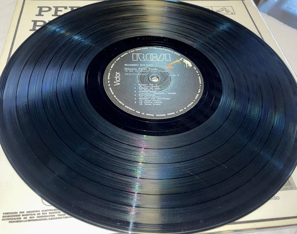 Perez Prado And His Orchestra ‎– Mambo En Sax - RCA Colombia - Image 3 of 4