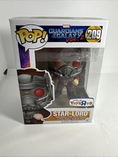Figura Vinilo Funko Pop Star-Lord Exclusiva TRU 209 Guardianes de la Galaxia Vol 2