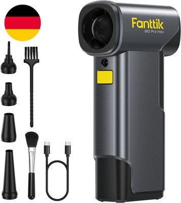 Fanttik B10 Pro Max Elektrischer Druckluftreiniger, 130.000 U/Min Bürstenloser M