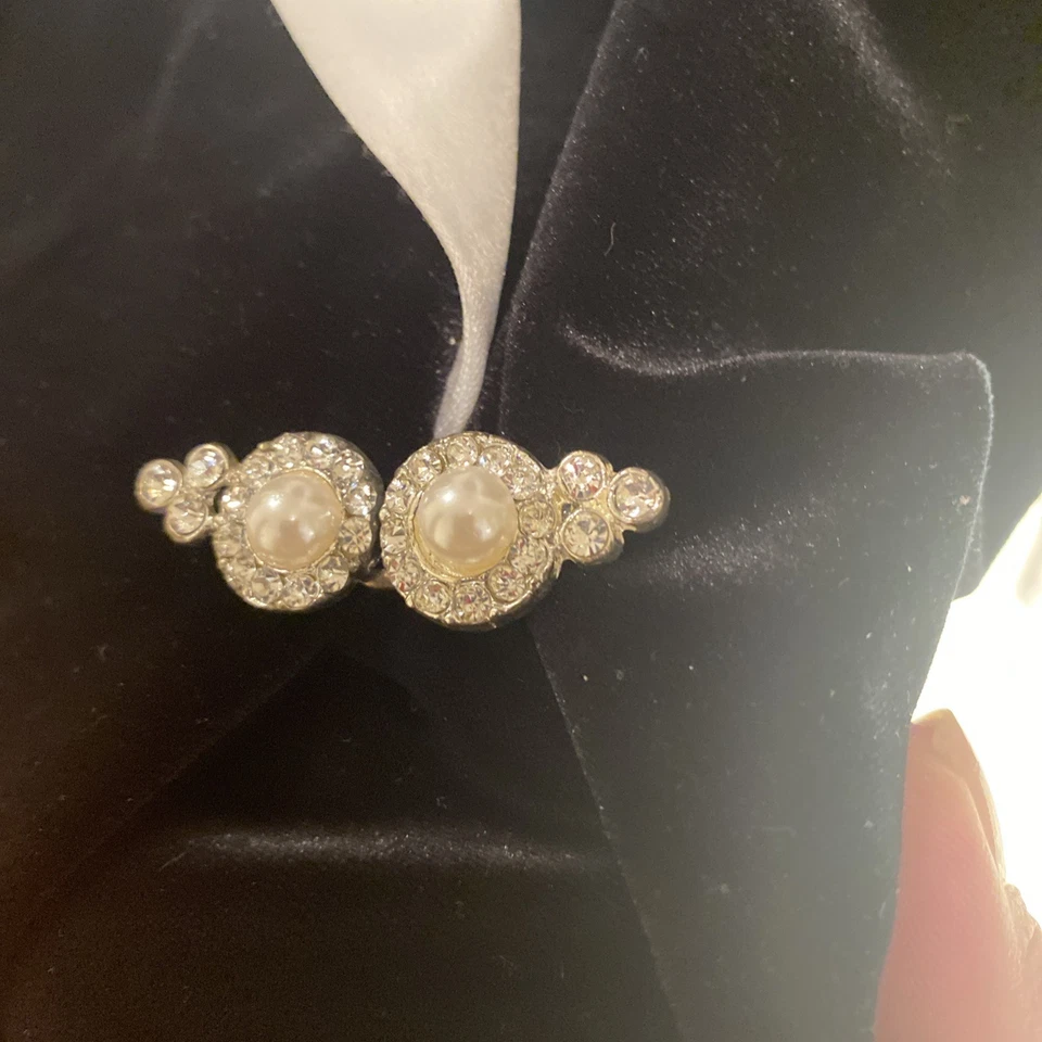 Alex Evenings 女式正式天鹅绒礼服夹克 XL 码 — 第 2/4 张图片