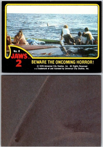 1978 Topps JAWS 2 Movie Trading Cards - Set Break - Pick Your Cards NM/MT - 第 9/71 張圖片