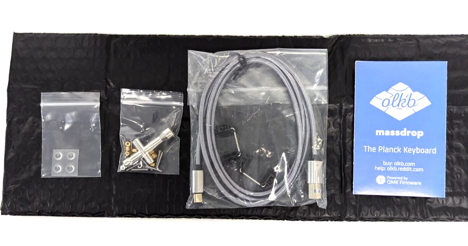 NEW Planck Keyboard REV6 - High-Pro Acrylic Case, MX Compatible Plate, No Keycap - Image 2 of 4