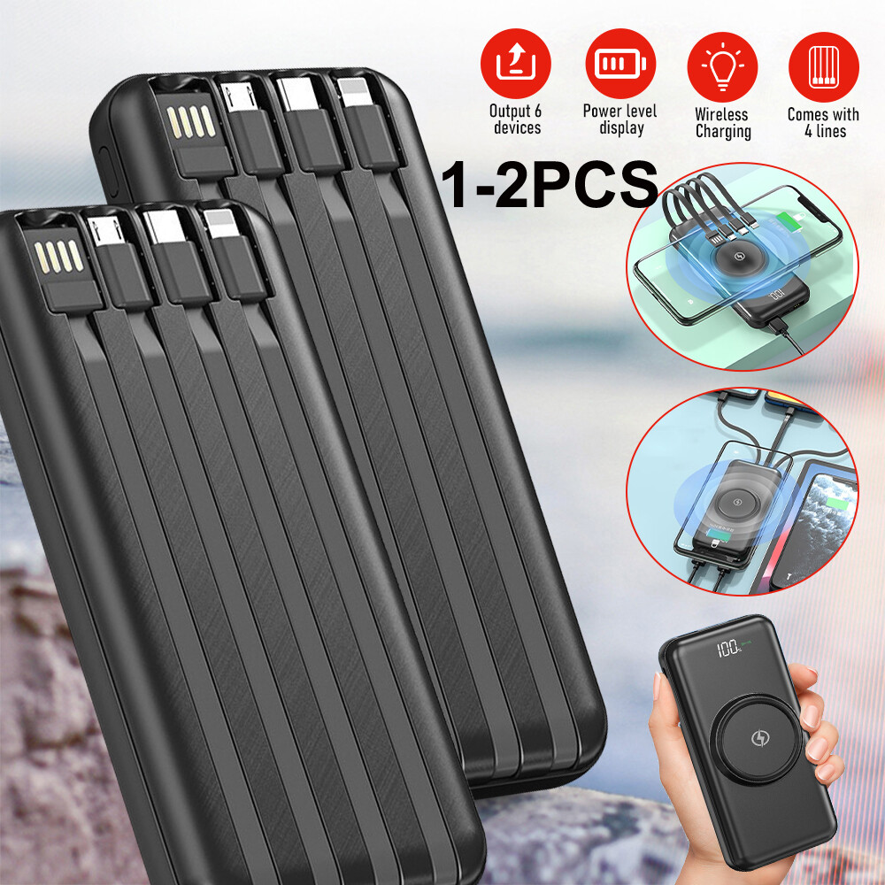 900000mAh Power Bank Portable Charger for Android iPhone Samsung