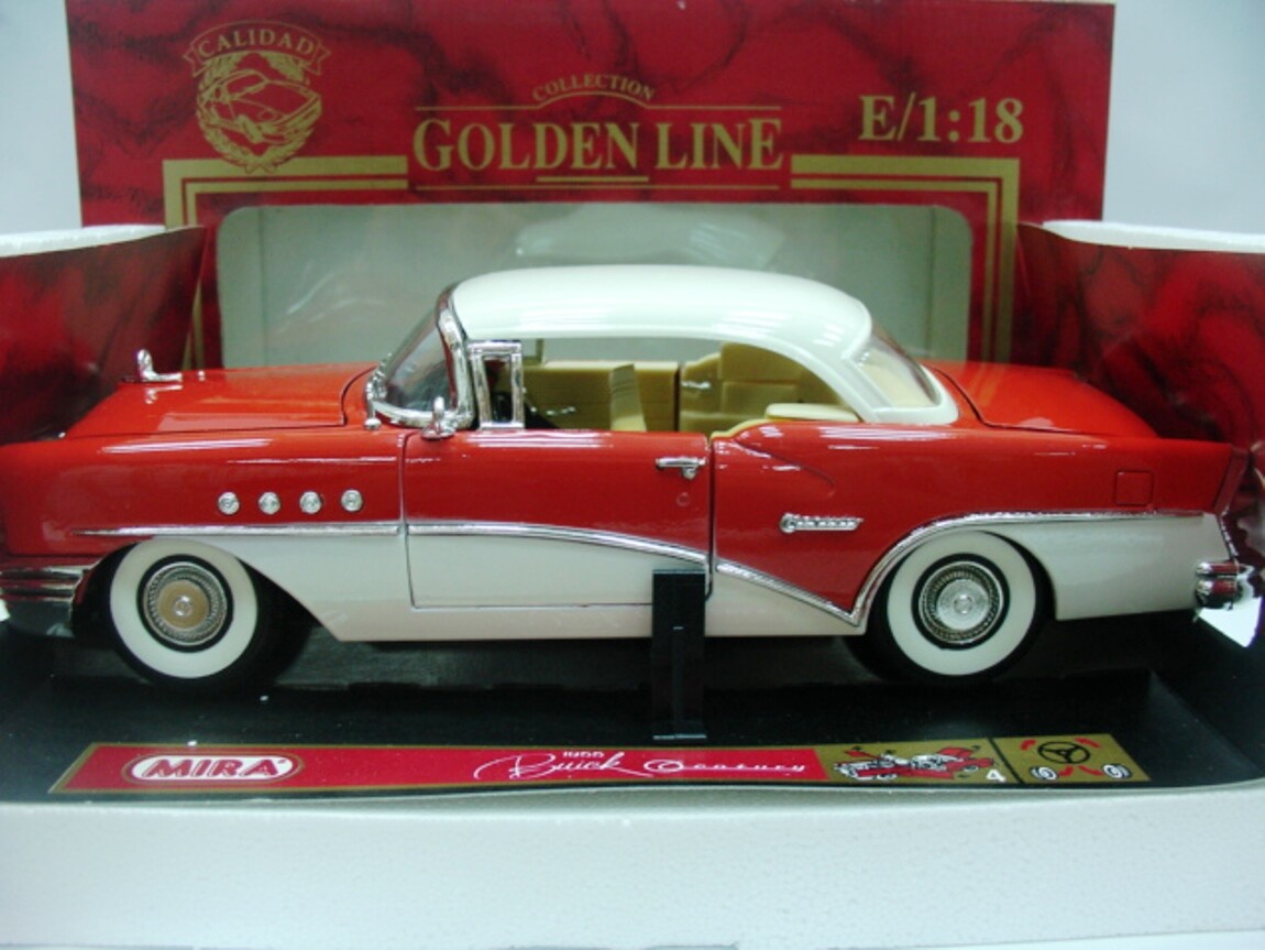 WOW EXTREMELY RARE Buick S60 Century Hard Top 1955 Red/White White