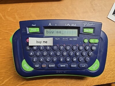 Brother PT-80 P-touch Personal Labeler Electronic Labeling System / Tested