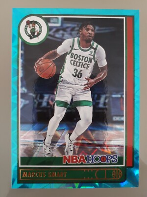 2021-22 Panini NBA Hoops Teal Explosion Marcus Smart #19 Boston Celtics Lesen!