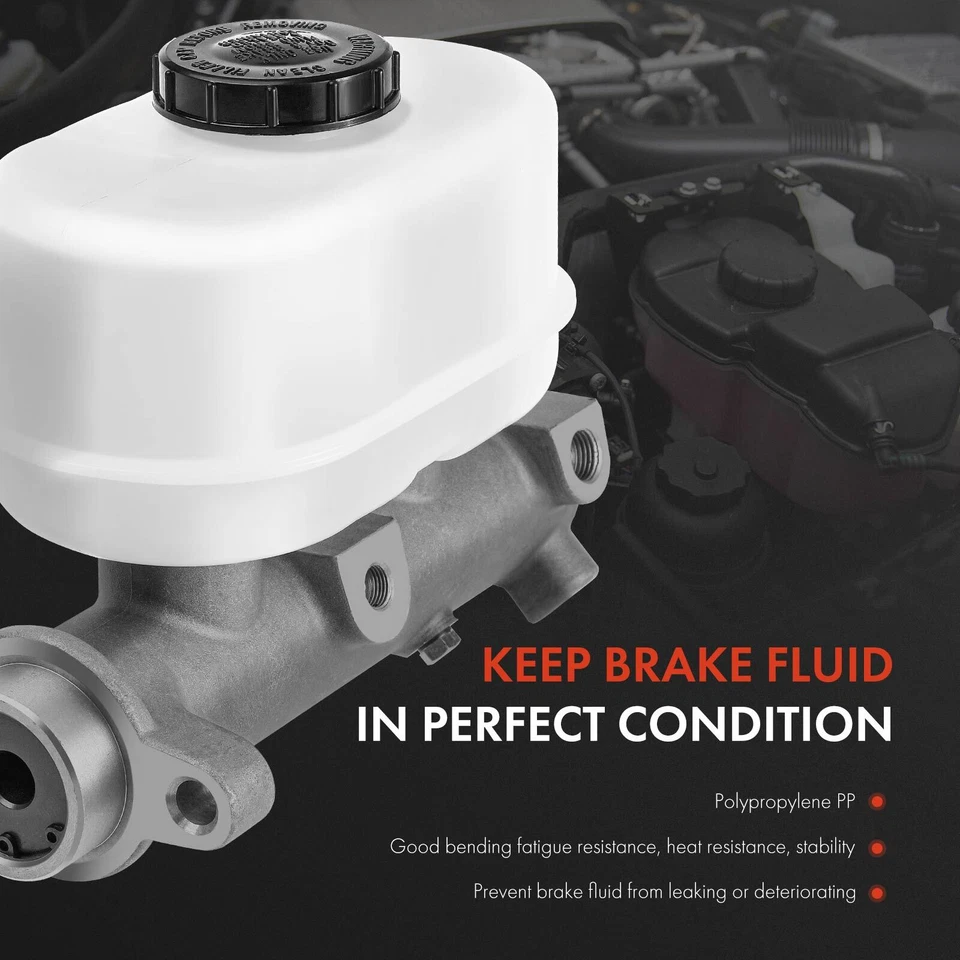 Cilindro mestre de freio com reservatório e sensor para Honda Passport 98-01 Isuzu Acura - Imagem 3 de 4