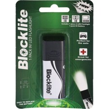BLOCKLITE 9V Flashlight Great For Emergencies and Automobiles Battery Included