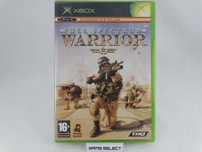 Full Spectrum Warrior microsoft xbox Classic And 360 pal - - Complete