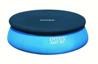Intex Pool Abdeckplane Rund FüR Easy-Pool Ø 244Cm ÜBerhang 30Cm 28020