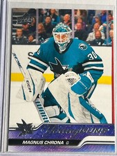 2023-24 Upper Deck Young Guns #712 Magnus Chrona - San Jose Sharks